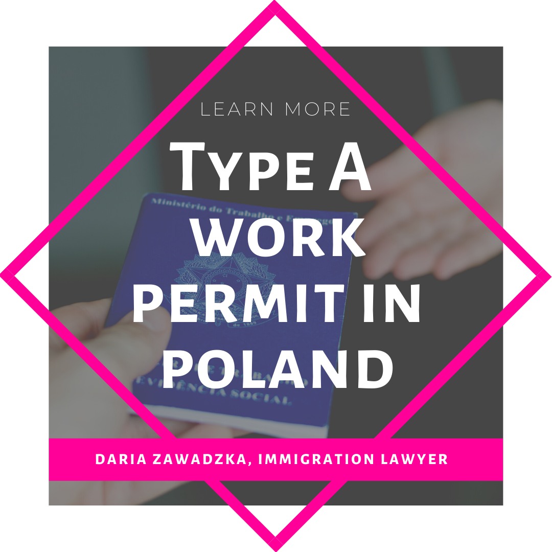 A type A work permit... - Daria Zawadzka Immigration Lawyer | Facebook