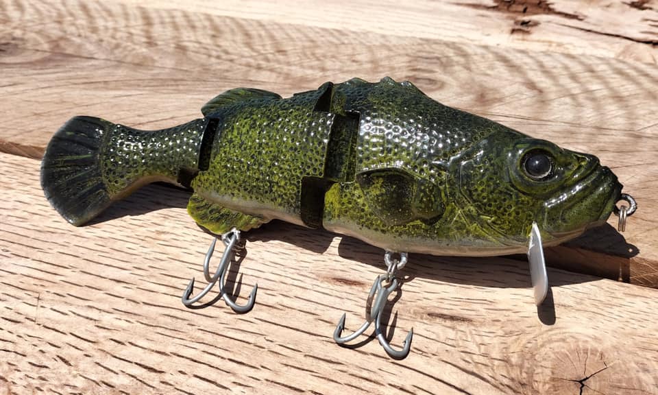 farmers daughter fishing lure Musky Mayhem Tackle Mayhem Moon Series Blue Silver Nickel JR405 Fish Finder Rod Holder ring eye The Musky Mayhem Baby Length:9'