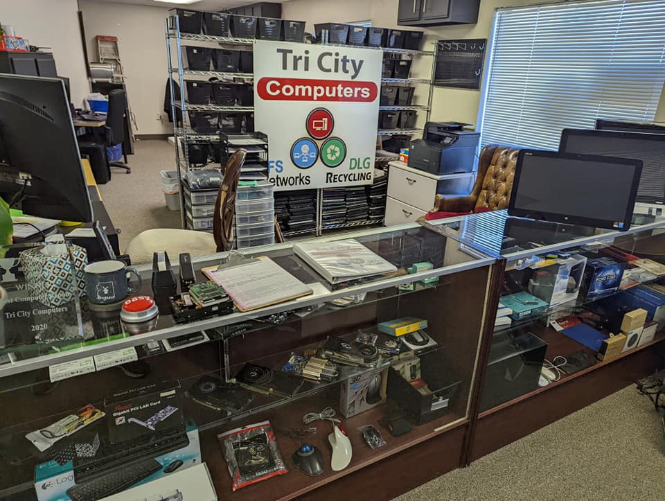 The Old Sign looks good in the shop.... - Tri City Computers | Facebook