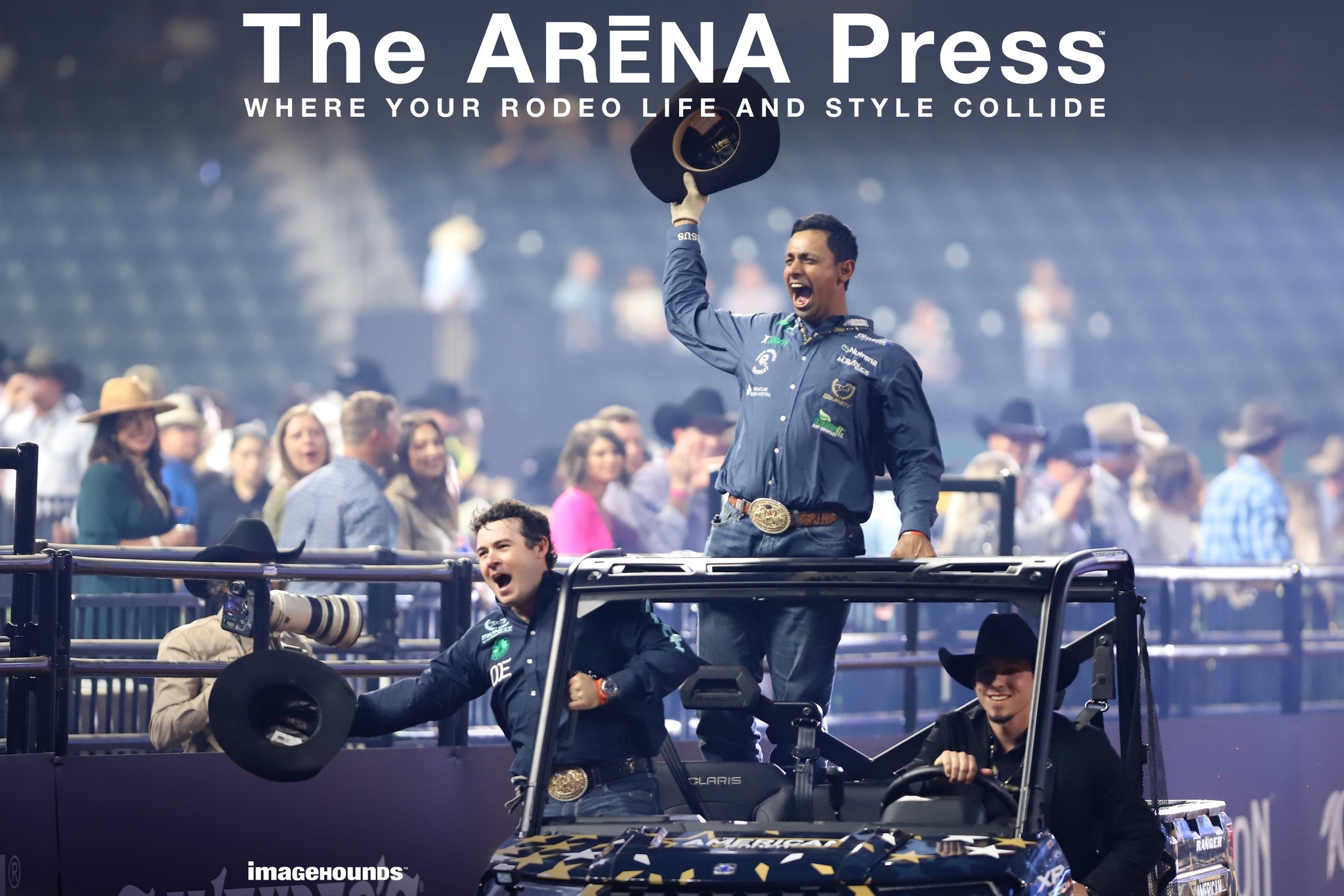 The ARENA - Arlington, Texas — Kaleb Driggers and Junior Nogueira are ...