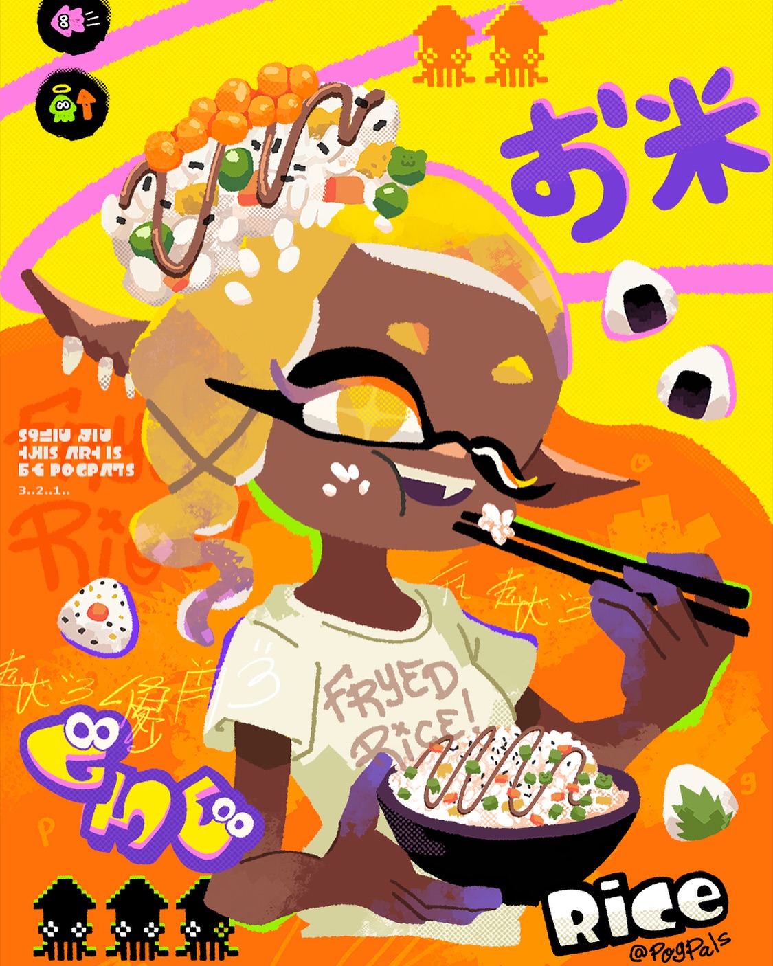 Pogpals - TEAM FRYED RICE RAAAH #Splatfest EXCITED FOR... | Facebook