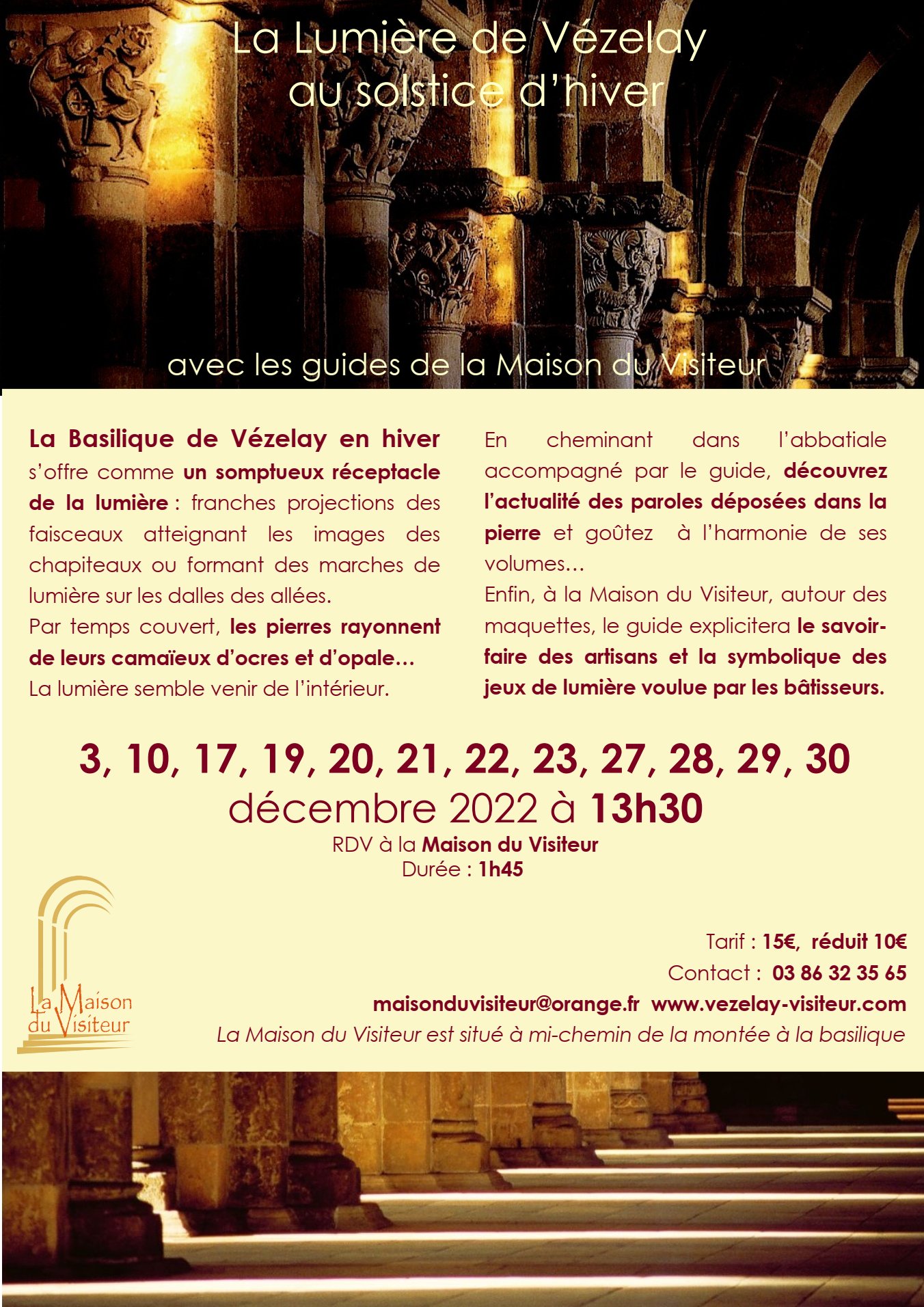La Maison Du Visiteur Visites De Vézelay