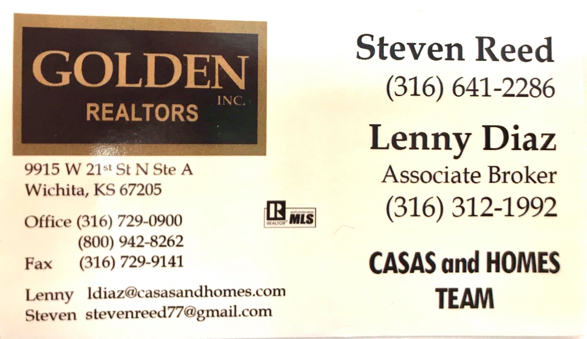 Steven Reed Realtor at Golden Realty | Wichita KS