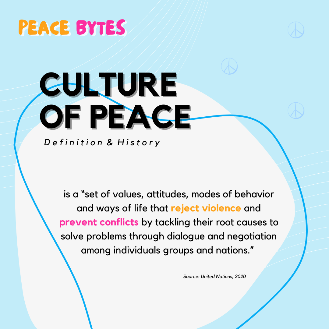 What is a “Culture of... - Teach Peace Build Peace Movement | Facebook