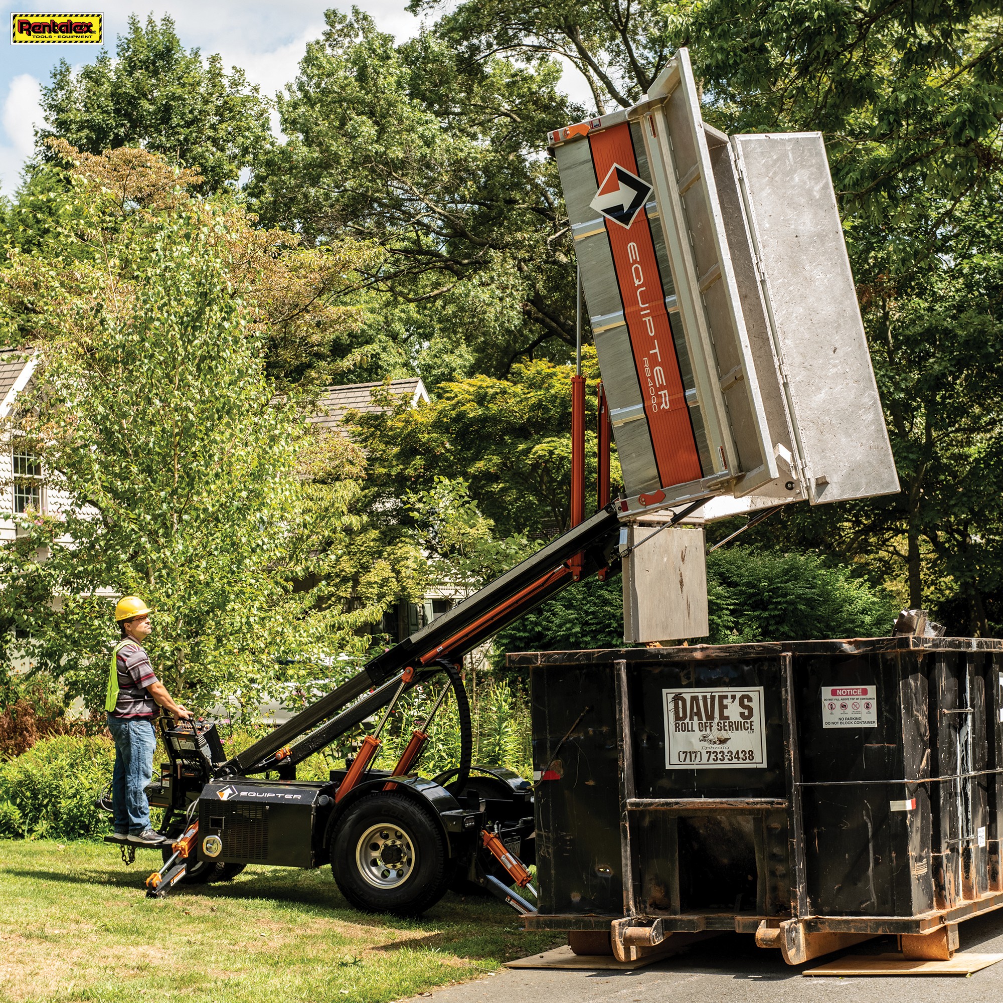 Rentalex - The RB4000 lift reduces the hassle of debris... | Facebook