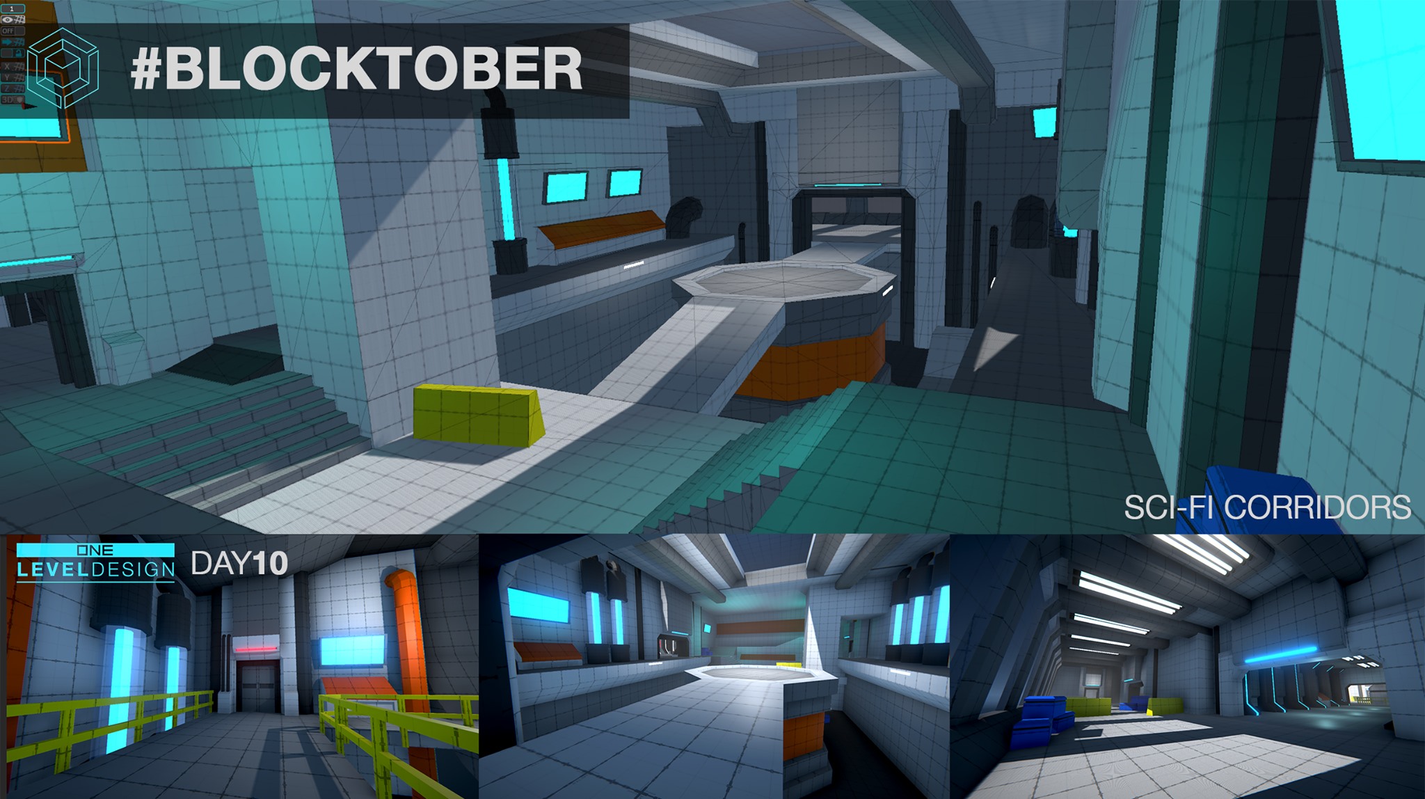 #Blocktober Día 10. Concluyendo la... - ONE Level Design | Facebook