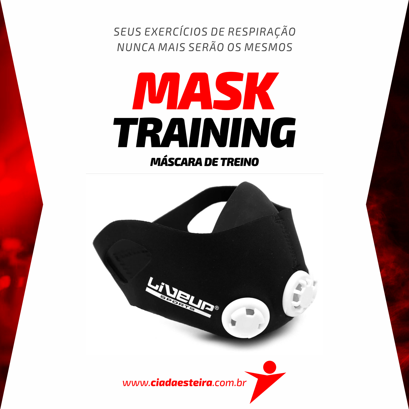A Mask Training é usada para os... - Cia Da Esteira Saúde | Facebook