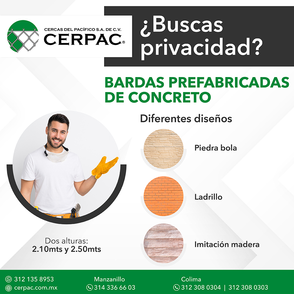 ¿Buscas privacidad? En Cerpac... - Cerpac Cercas del Pacífico | Facebook