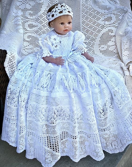 free crochet christening dress pattern baby princess gown PISTACHIO You may not share Summer Tweed Suit Trouser Baby christening Size:18-24 months US numeric