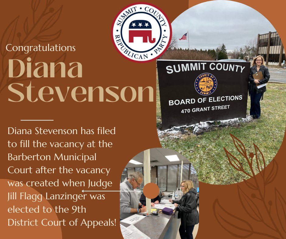 Congratulations Diana! - Summit County Republican Party | Facebook