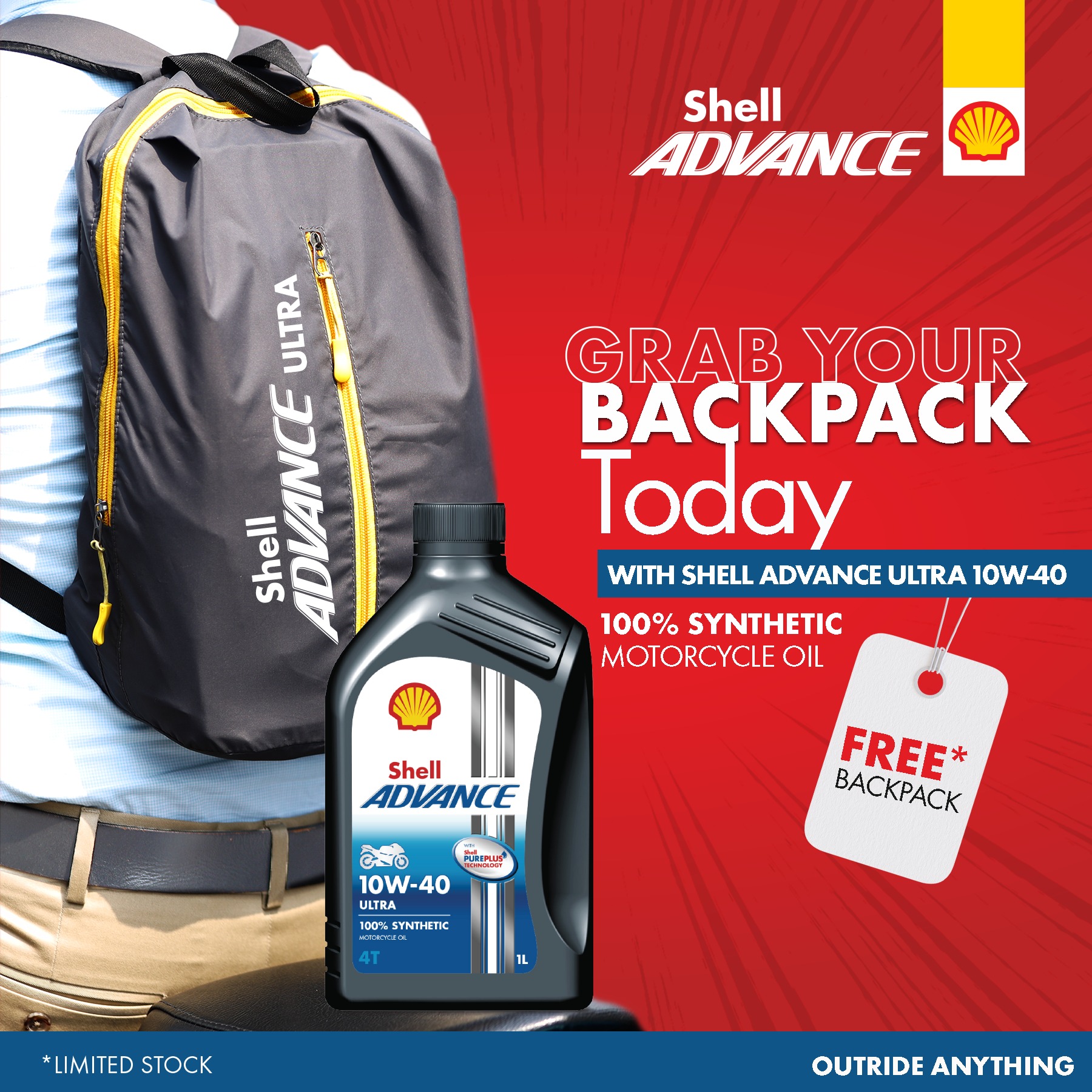 Grab your backpack today... - Ranks Petroleum Ltd. - Shell MD | Facebook