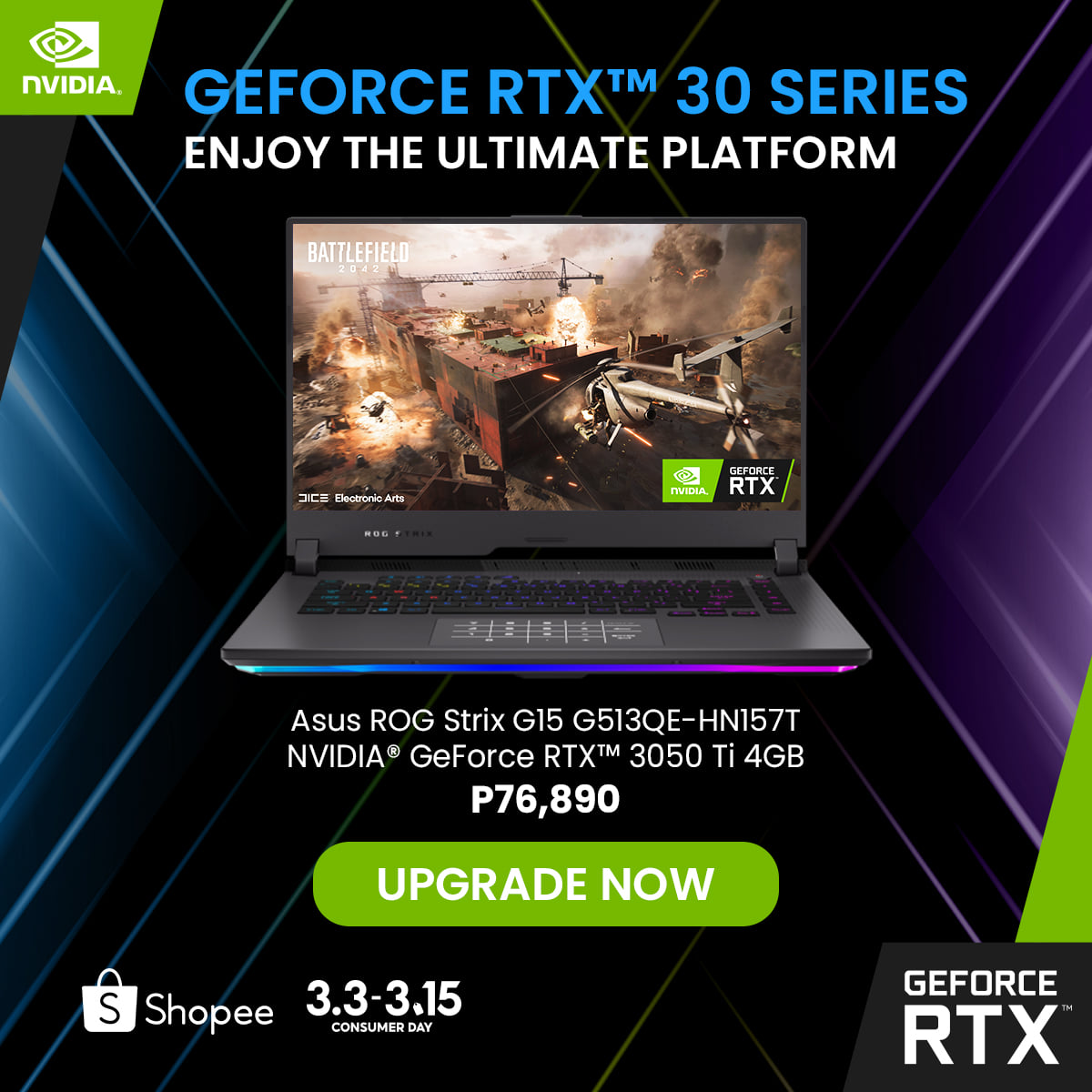 PCWORX - GeForce RTX™ 30 Series. Enjoy the Ultimate Platform with RTX ...