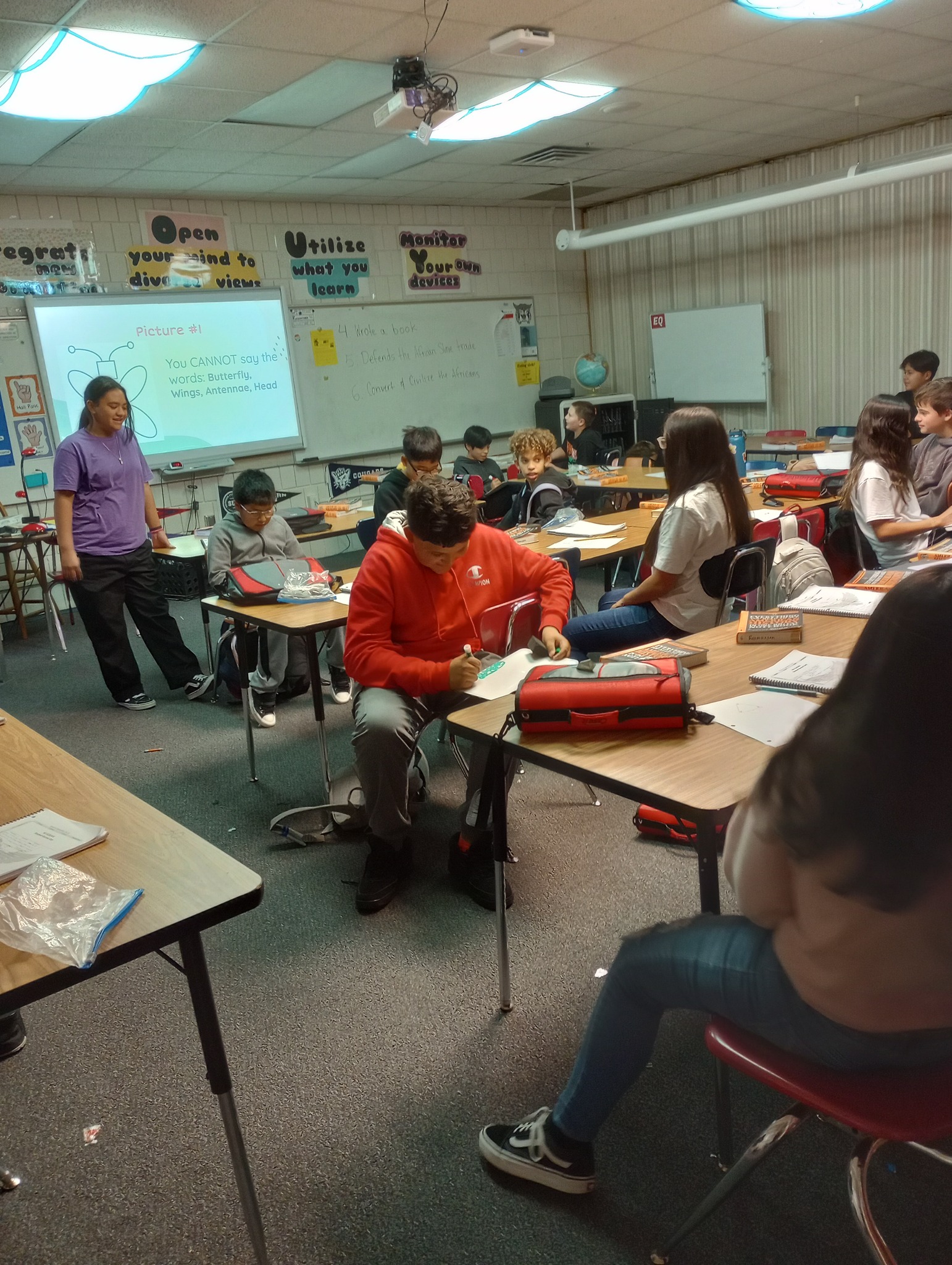 AVID students practiced... - Hunter Junior High School | Facebook