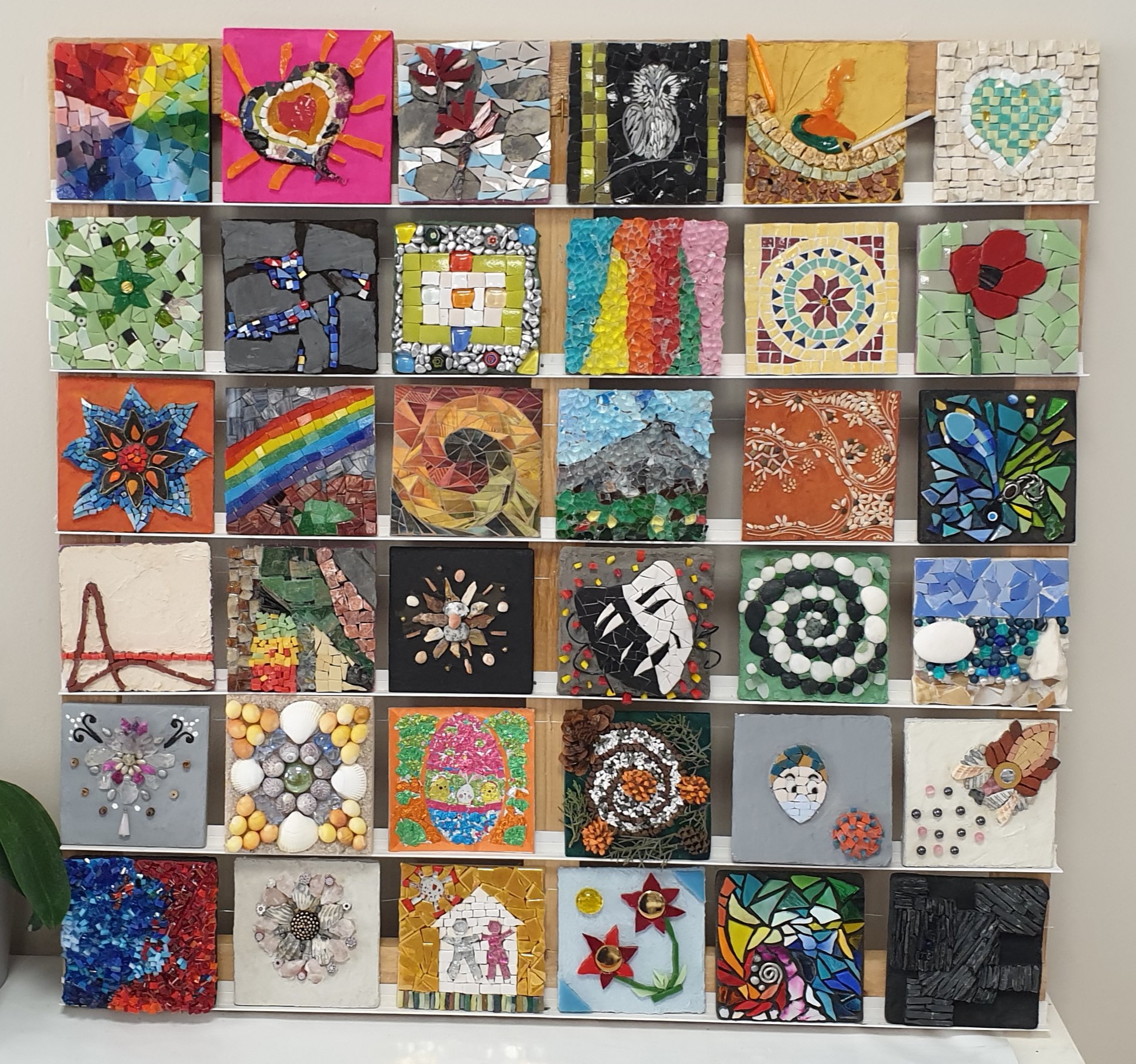 Atelier de mosaïque... - Atelier de mosaïque empreinte