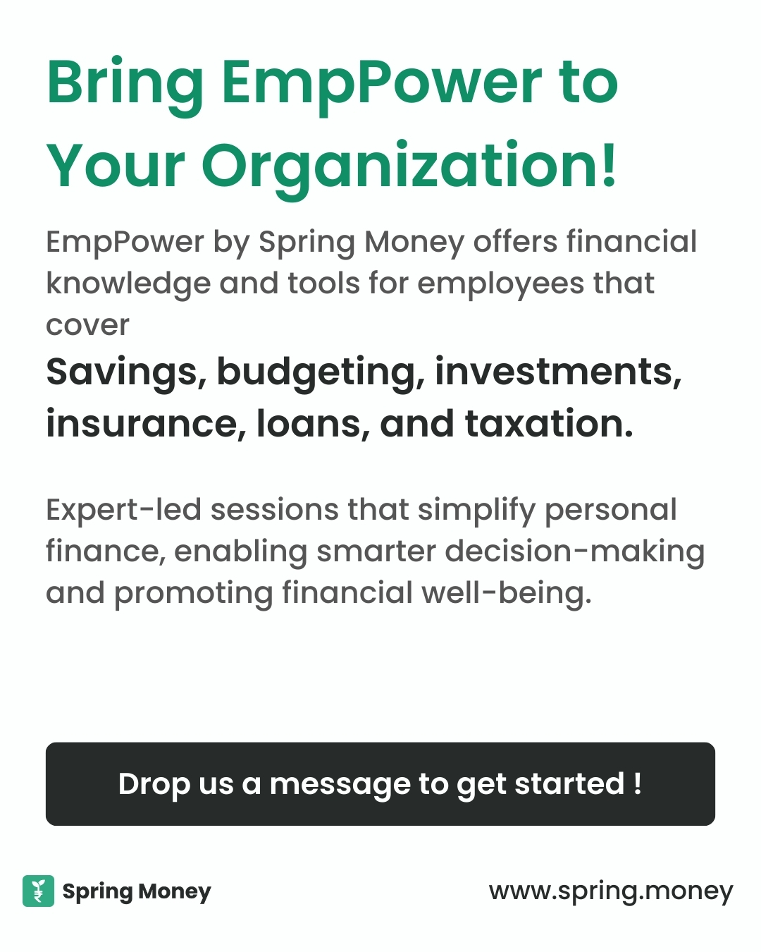 Spring Money