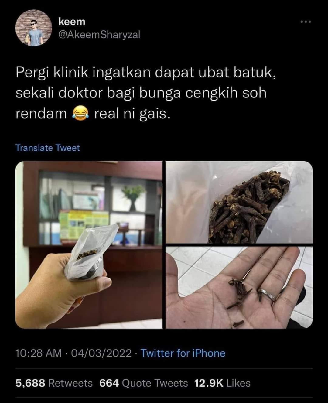 Rock Dulu Dulu Petua Hilangkan Batuk Sakit Tekak 1 Cawan Air Suam 2 Biji Cengkih Satu Hiris Lemon 1 Sudu Kecil Madu Minum Sehari Tiga