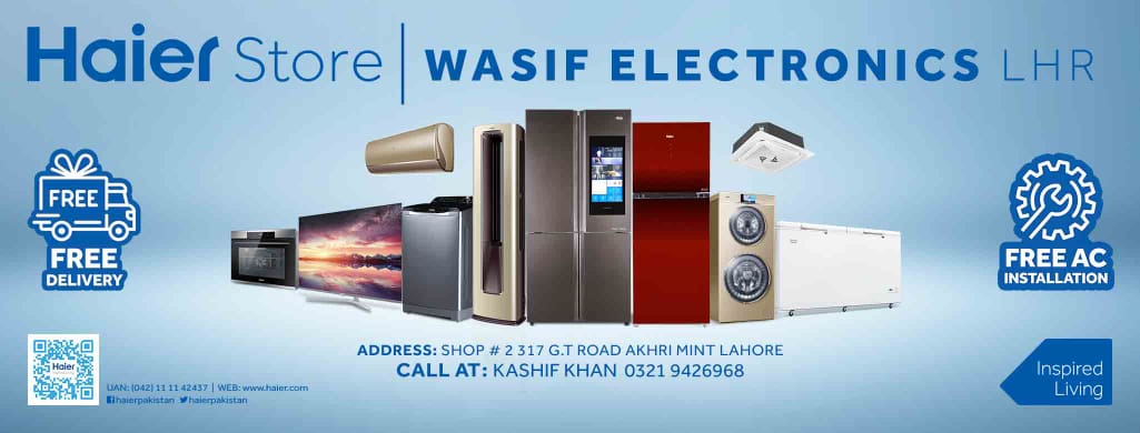 Wasif Electronics - haier store | Lahore