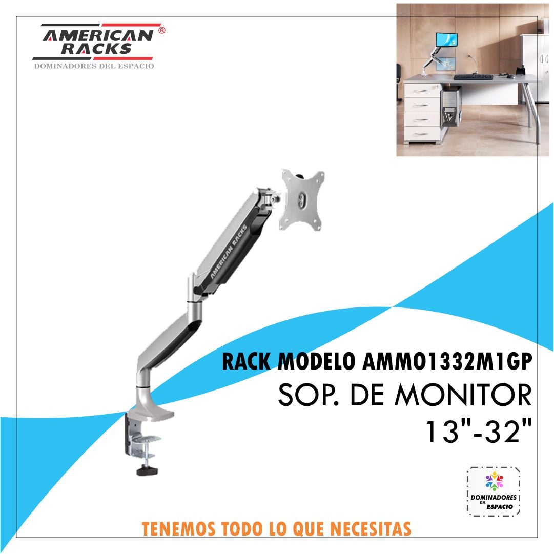 American Racks - SOPORTE DE MONITOR 13