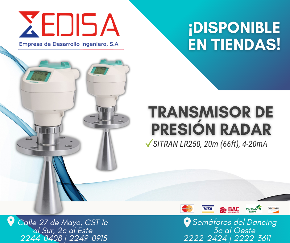 SITRANS LR250 es un... - Empresa de Desarrollo Ingeniero, S.A | Facebook