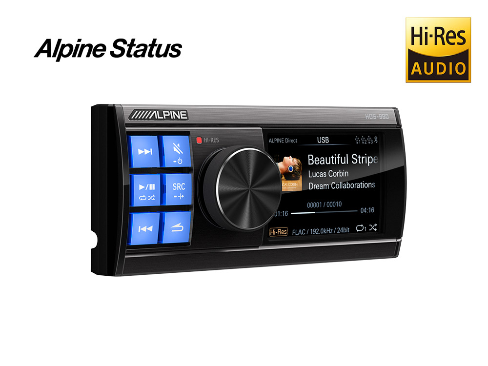 Alpine car hifi DAC 3900 with Burr Brown