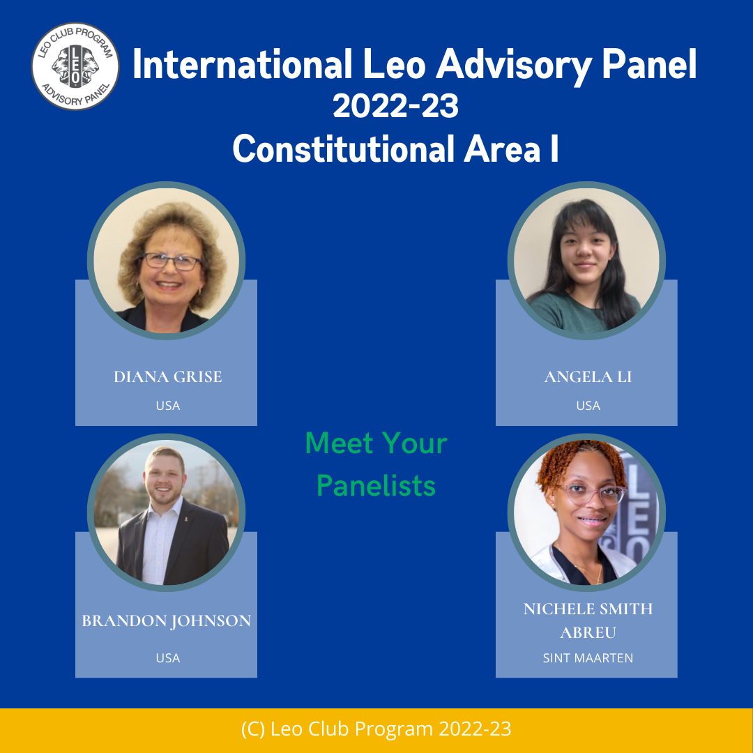 Introducing to you the... - Leo Club Program Advisory Panel | Facebook