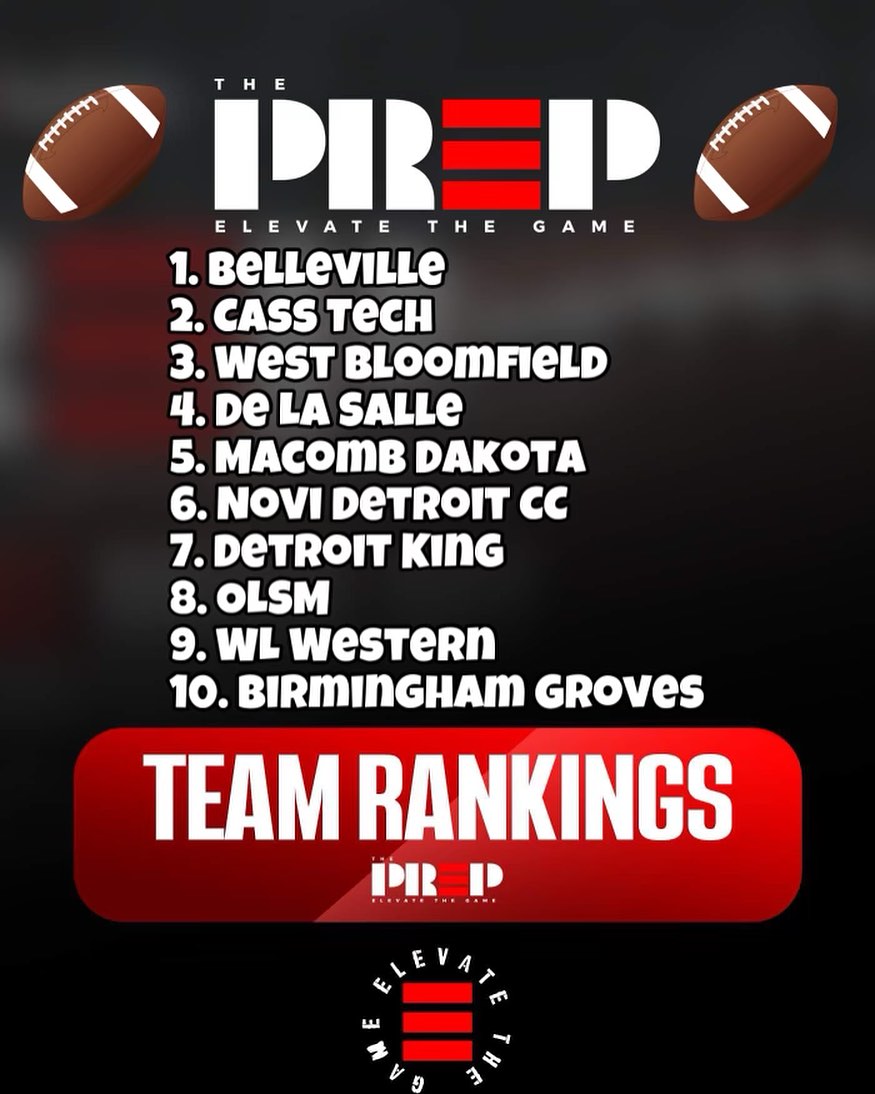 ThePrep - ‼️The PREP’s Top 10 Teams to Watch for Michigan...