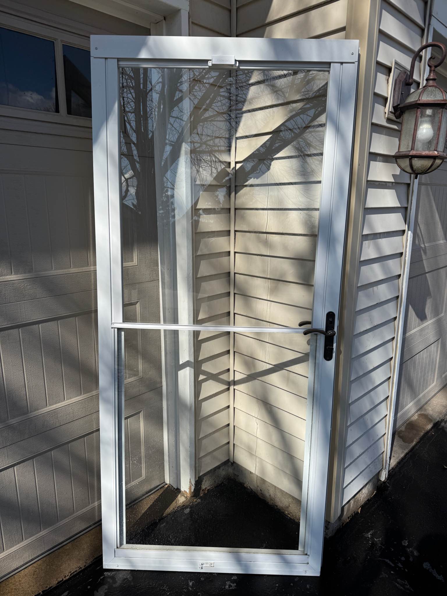 Andersen 3000 Series Full View Retractable Screen Storm Door - Home