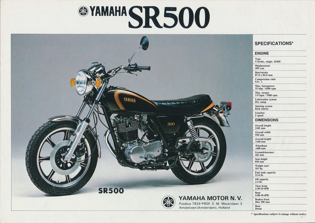 Yamaha Super Rock n roller 500