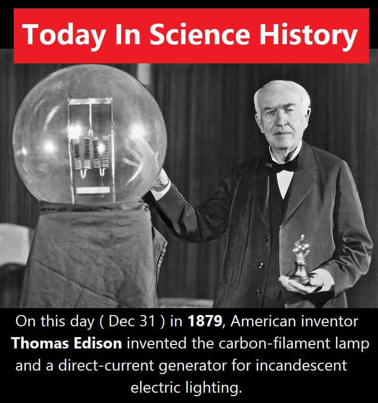 Light Bulb Thomas Edison Timeline As We Enter The Shortest Days Of The
