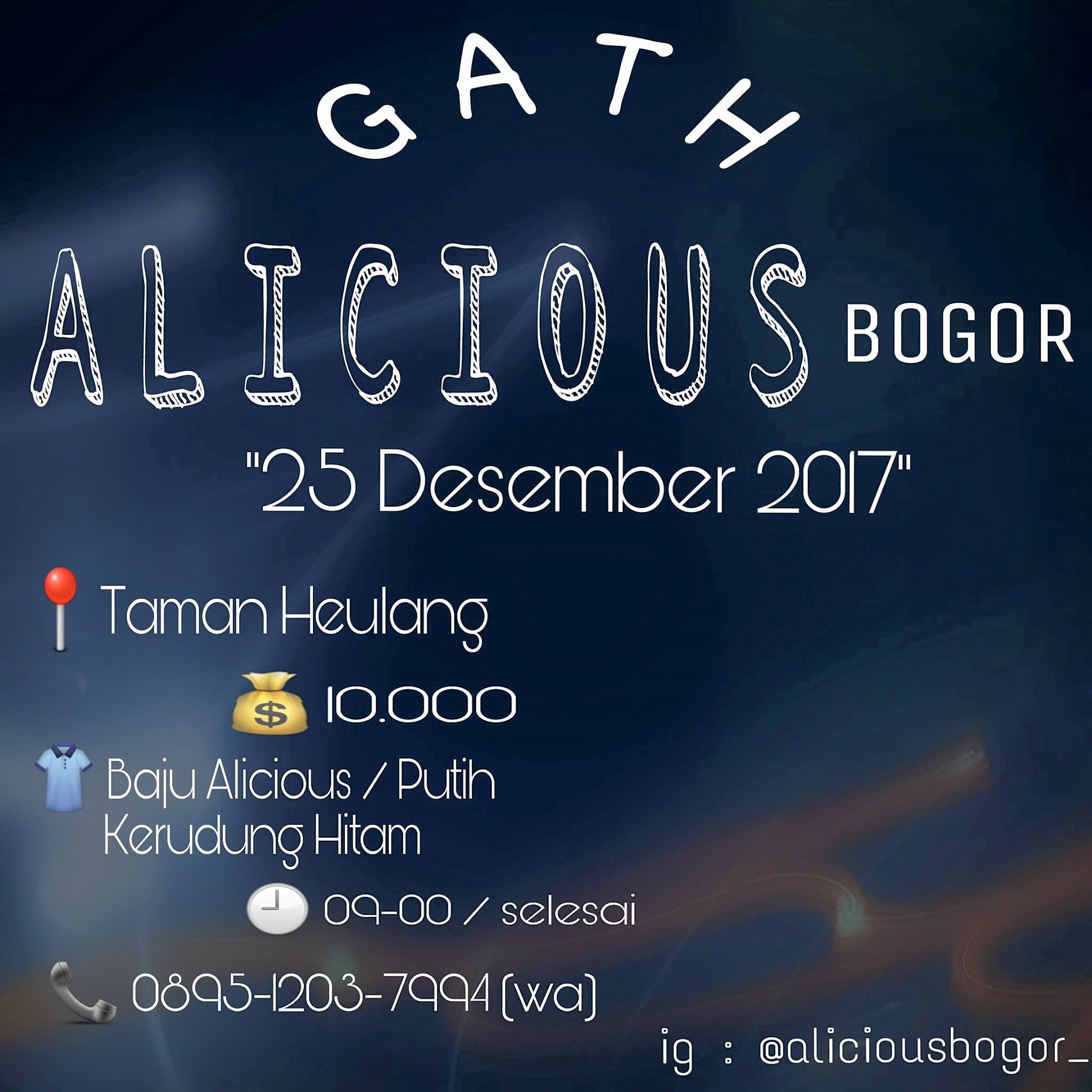 ALICIOUS BOGOR