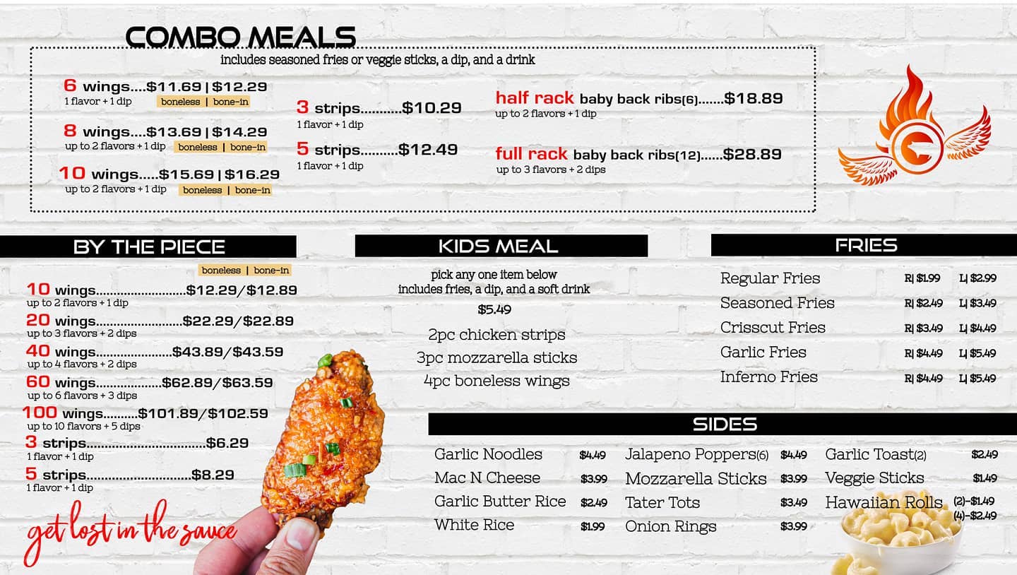 Inferno Eats - UPDATED MENU 05/06/2021: Our mission is to... | Facebook