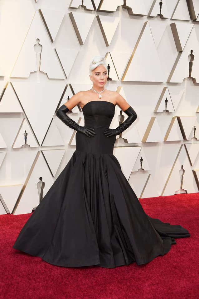 lady gaga triangle dress there's something in wearing Alexander McQueen that is magical ✨🤍 #LisLove spartina