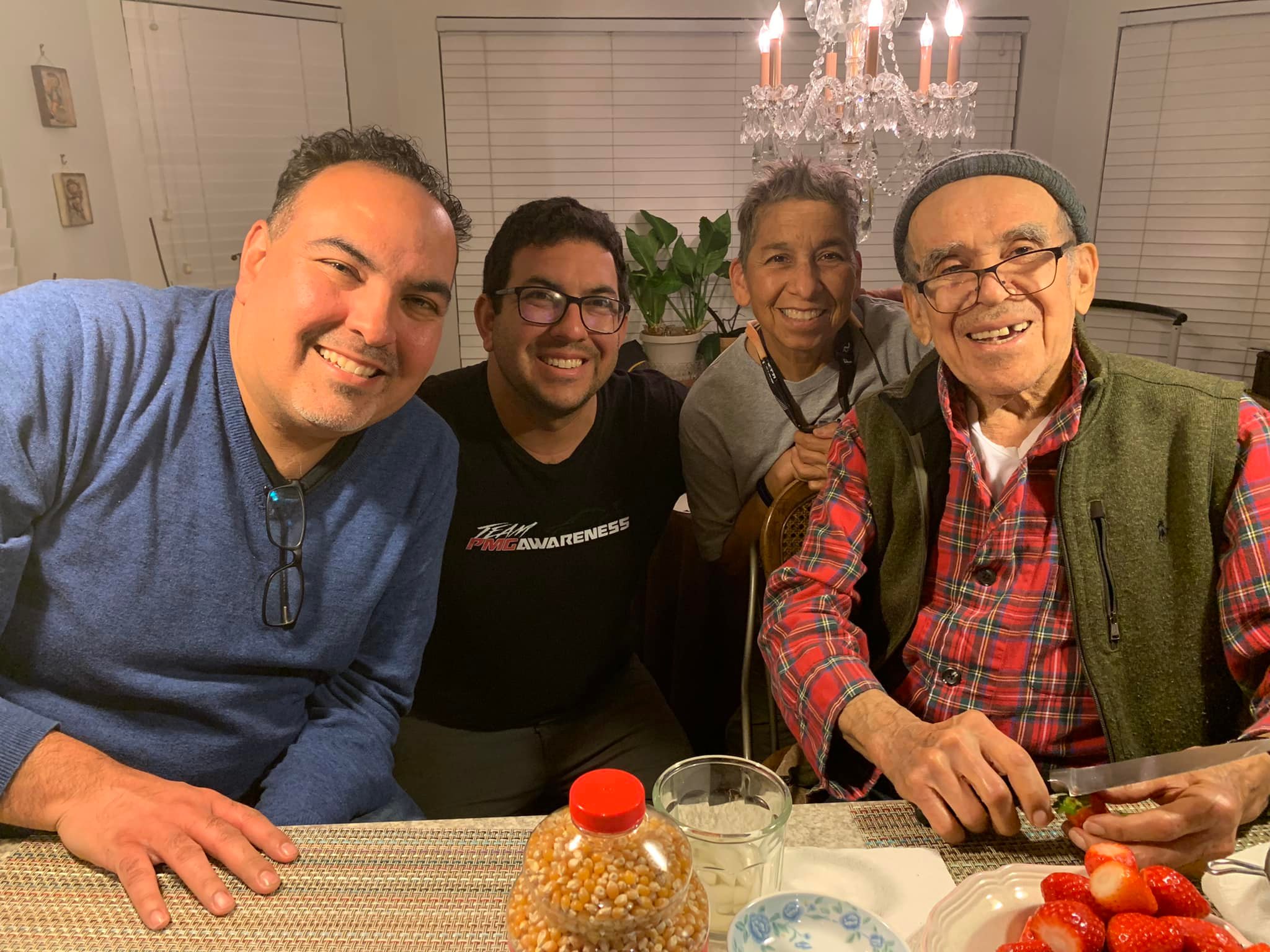 Barragan family time! Every day with our founder, Ramon Barragan 
