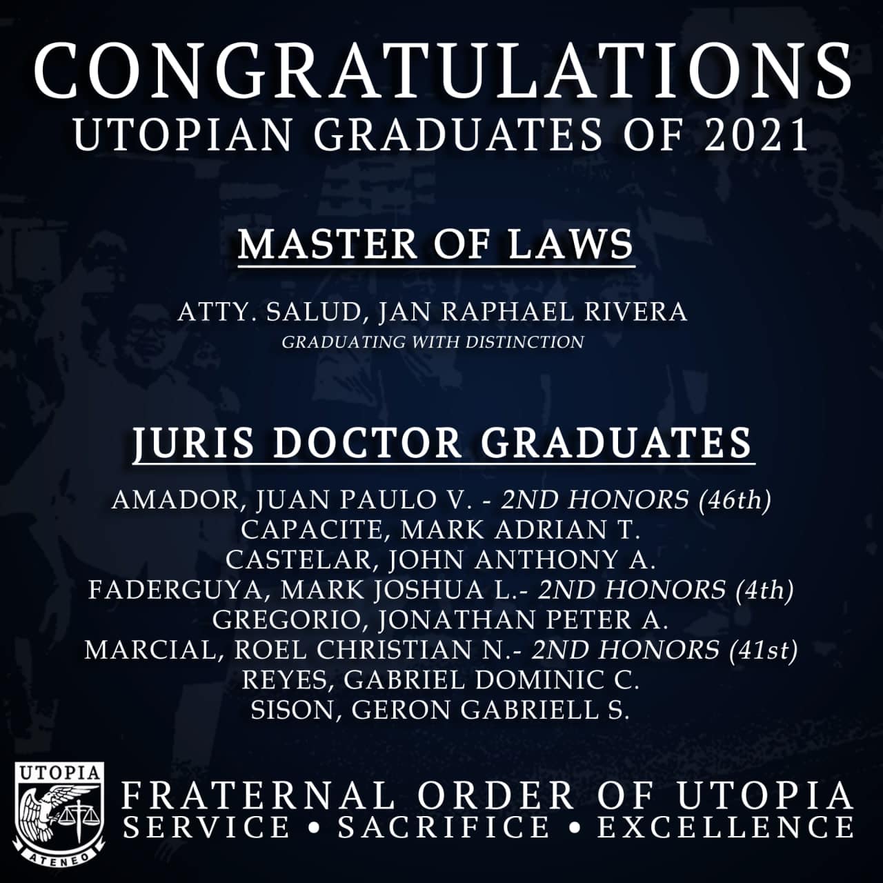 Fraternal Order of Utopia... - Fraternal Order of Utopia
