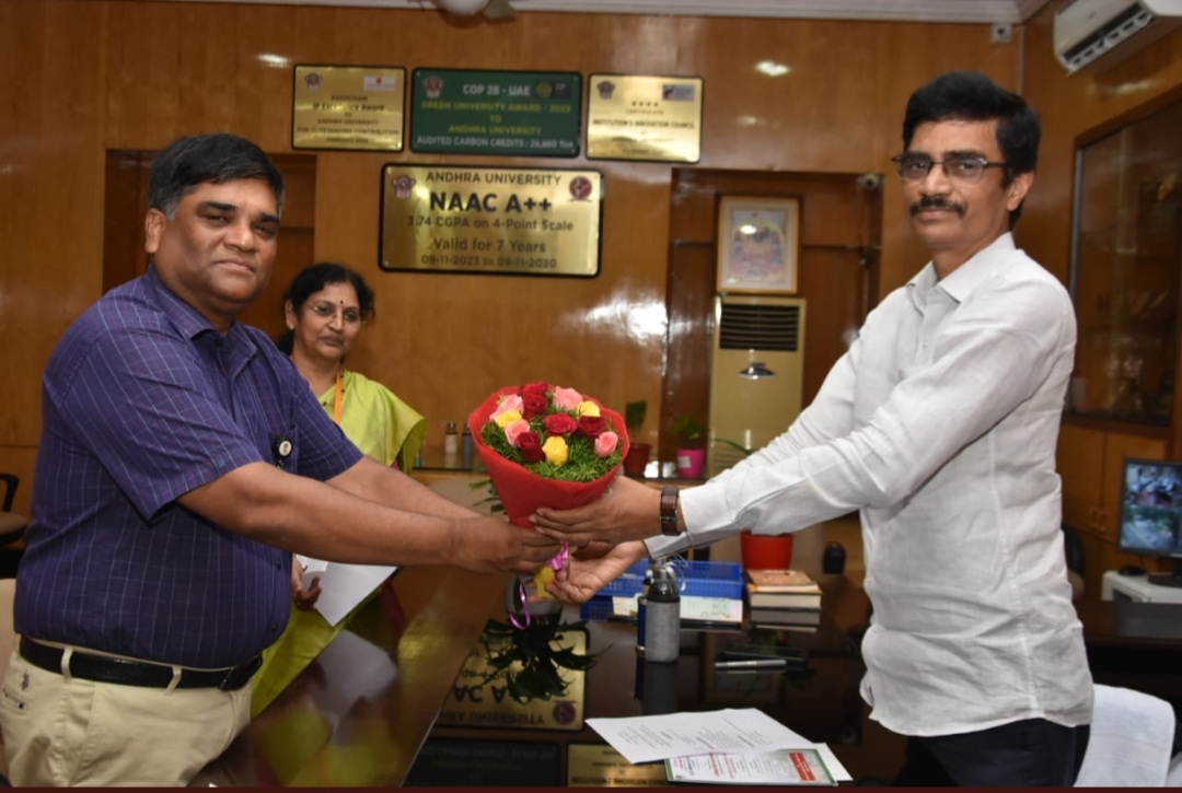 DGR India - Prof. Sashi Bhushan Rao, Vice chancellor...