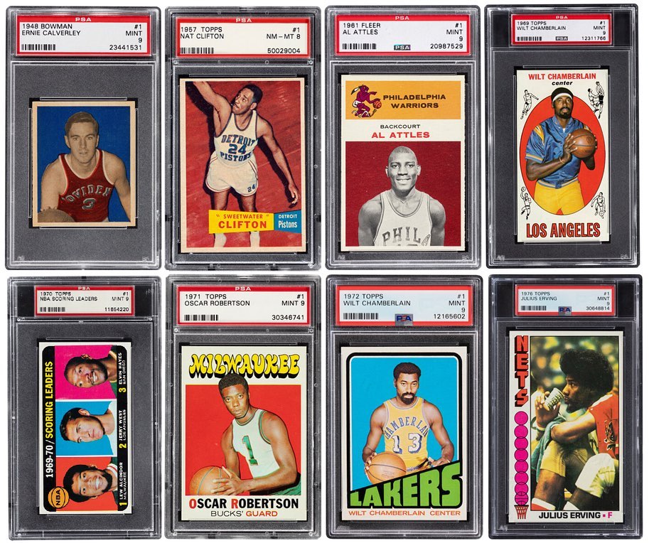 Rare card #1 collection up for auction