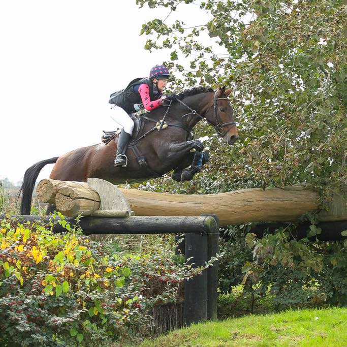 Castleroche Rascal producing a smooth double clear at Little Downham ...