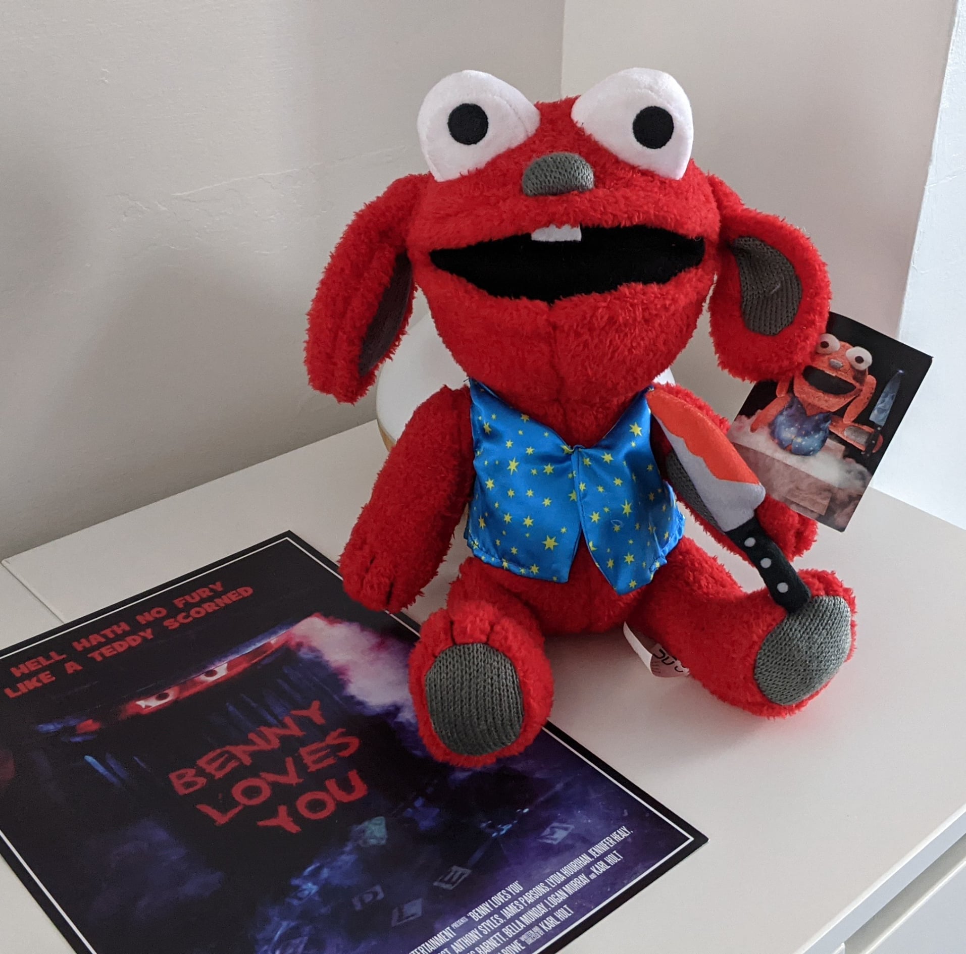 Benny plush toy back in stock at Darkline.co.uk