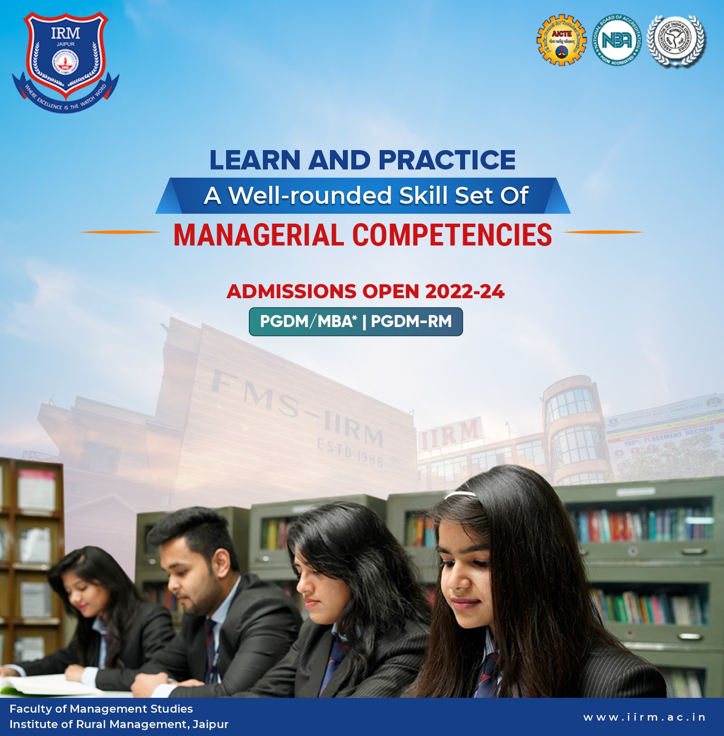 A Campus where... - Institute of Rural Management, Jaipur | Facebook