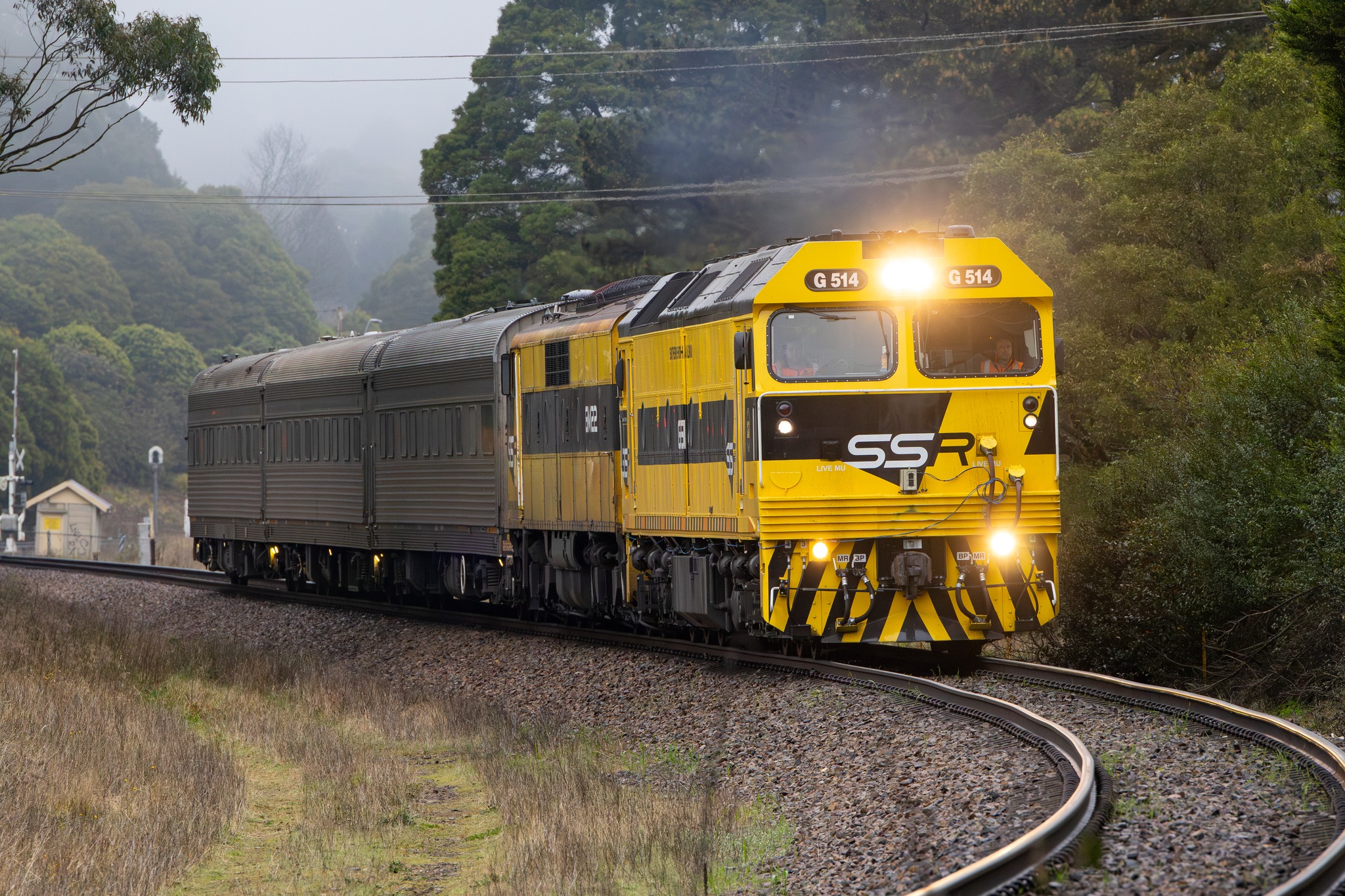NSW Railways - Past and Present | ARTC's AK Cars are back on the Moss ...