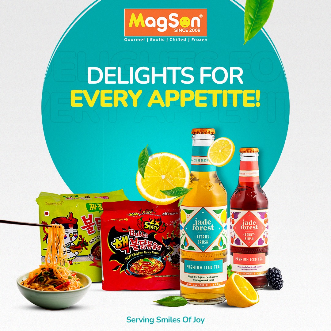 Magson - Get your hands on delicious bites with choice...