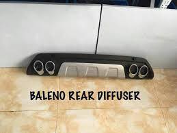 New Baleno rear diffuser - Trimurti Car Decor