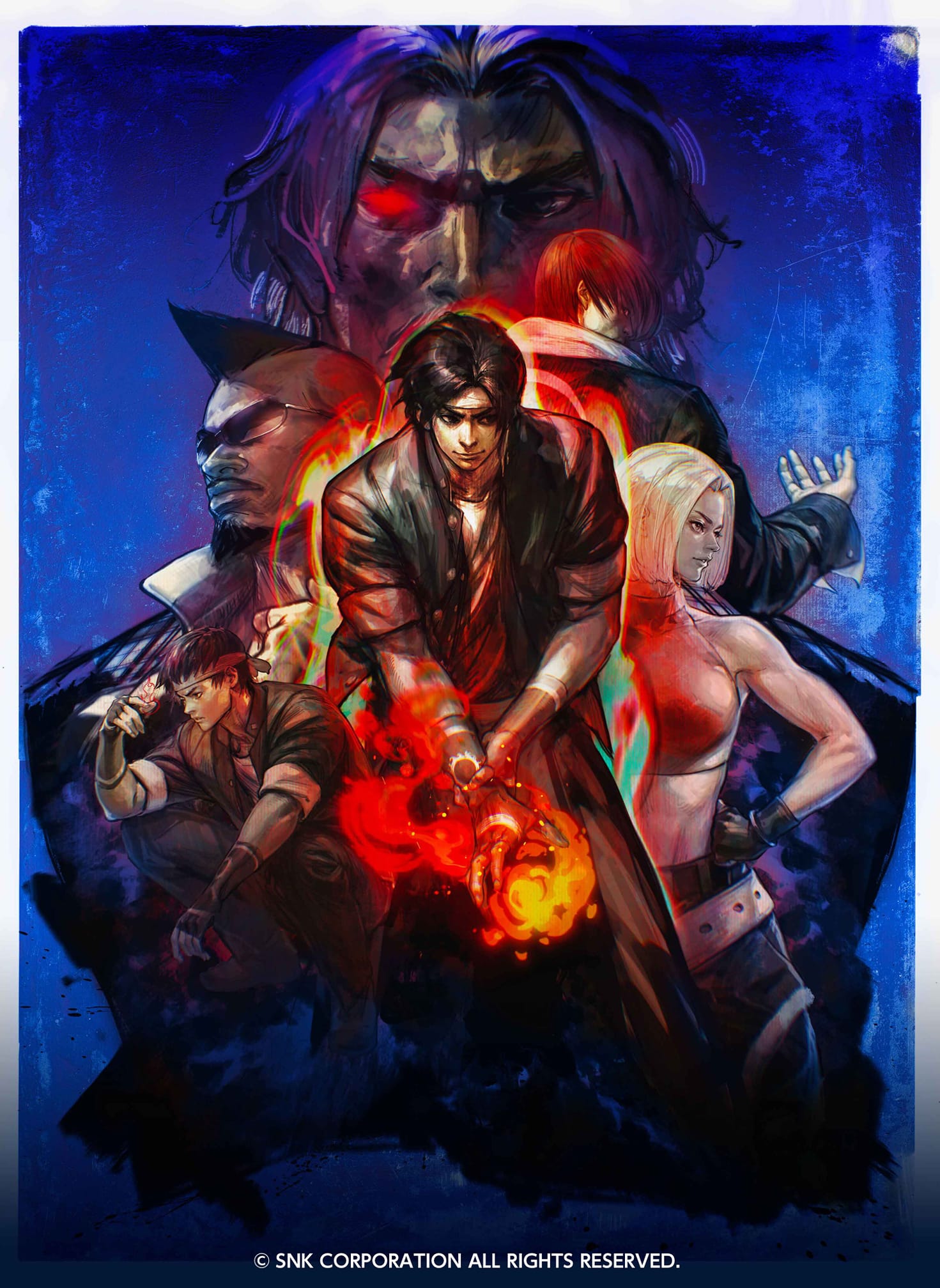 The King of Fighters '97 GAMEST Poster - by Mamoru Yokota