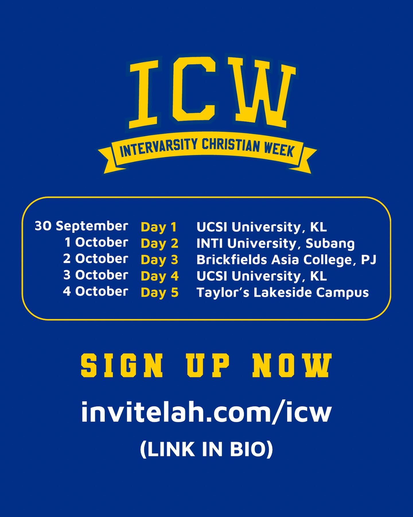 Intervarsity Christian Week