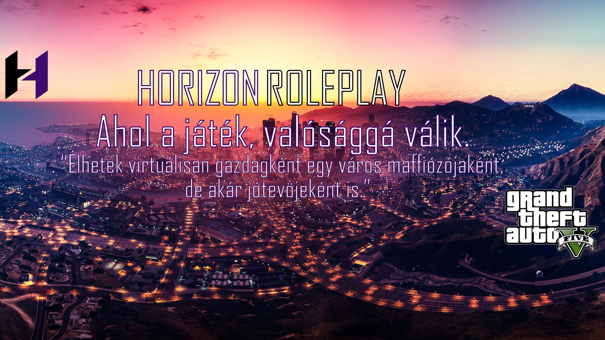 Horizon RolePlay GTA V RolePlay Szerver