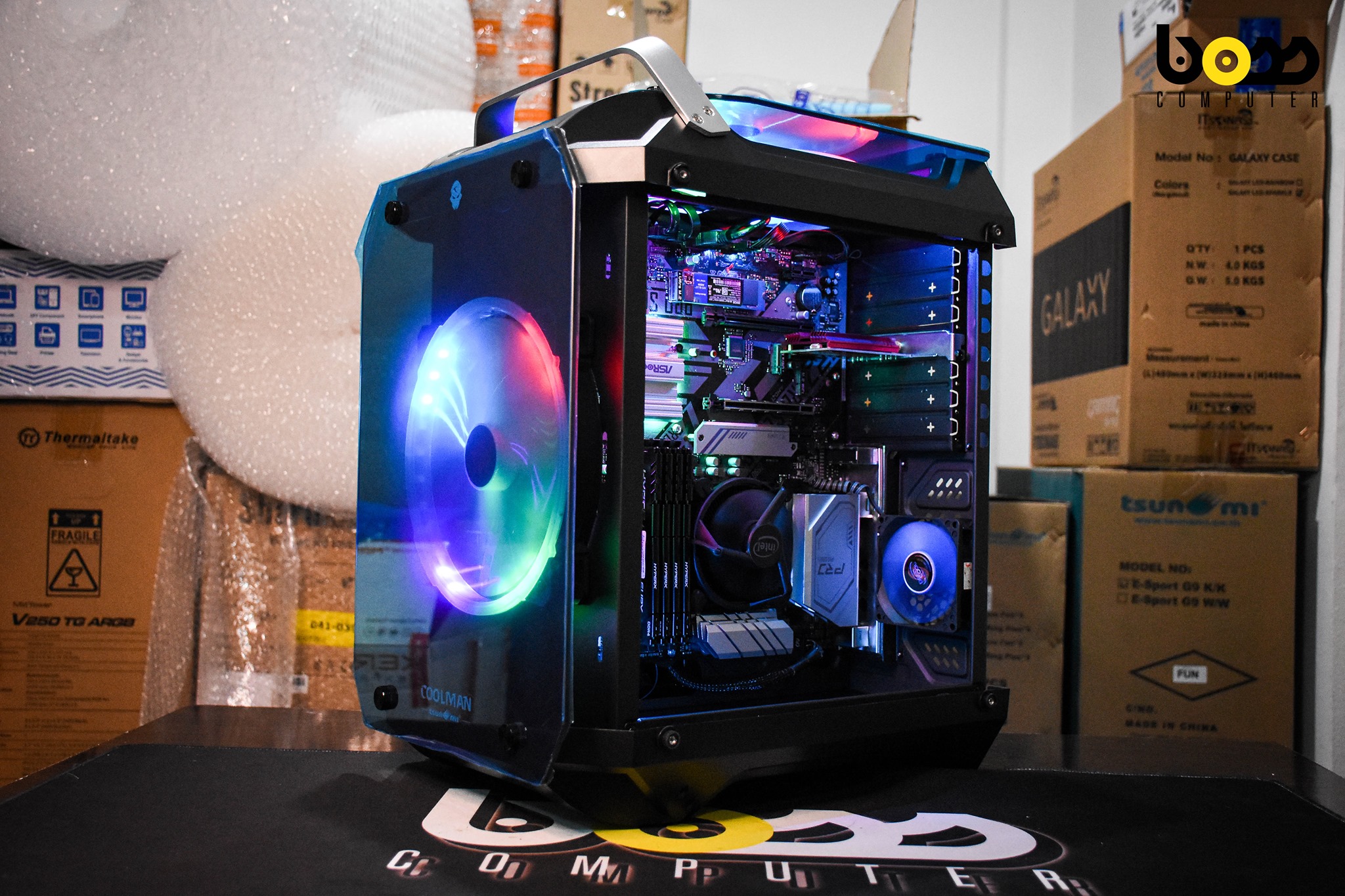 Boss Computer - เครื่องนี้ลูกค้าขอเน้นการใช้งานประมวลผล...