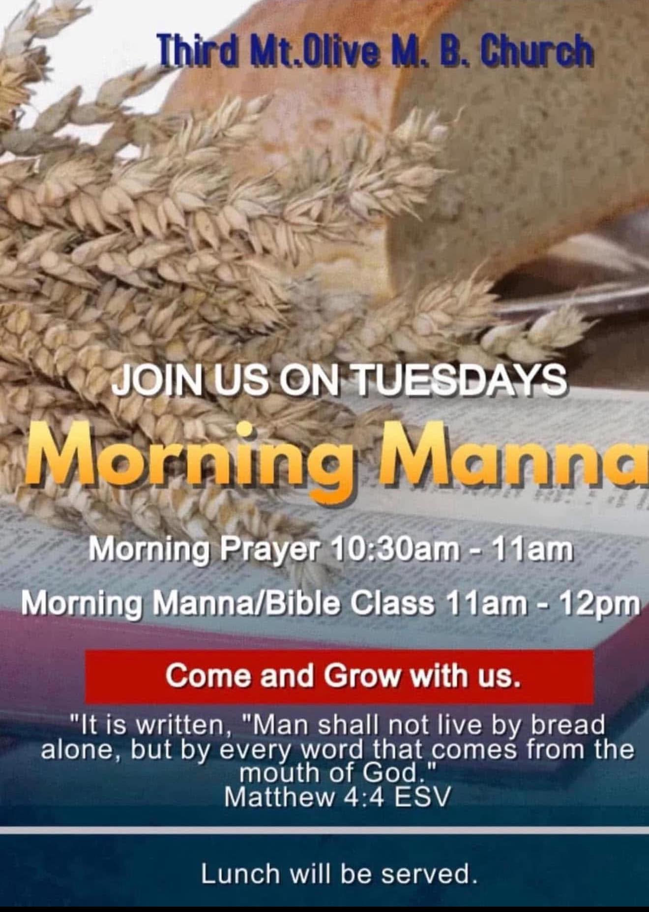 Randy Conley - Meet us at Third Mt. Olive M B Church today... | Facebook
