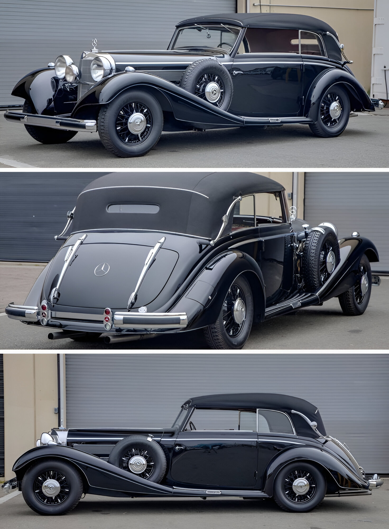 学研1:16 メルセデスベンツ540K 1936 メルセデス・ベンツ 540K 1936 3D