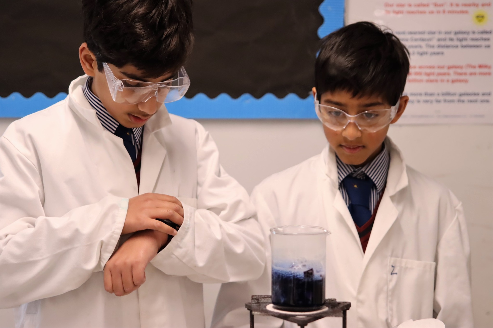 The Beacon - Lab coats and goggles at the ready! Our...