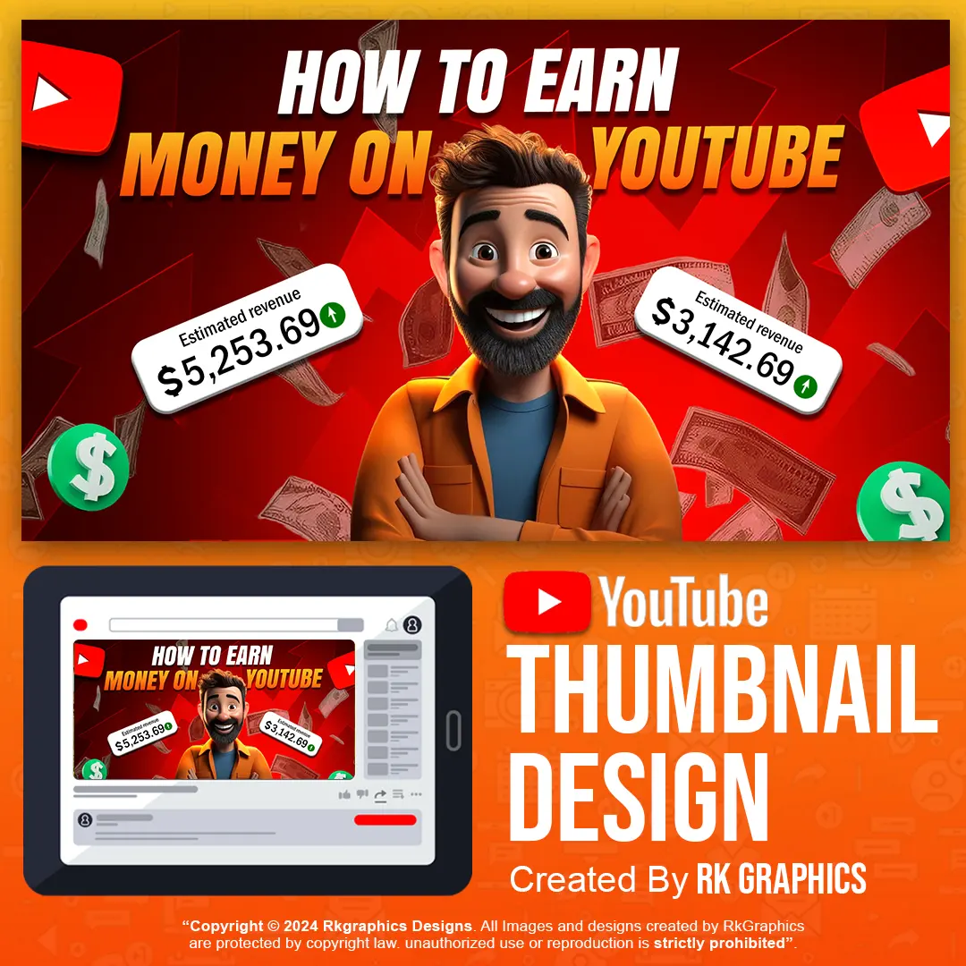 RK - Grab attention with eye-catching thumbnails #thumbnaildesign # ...